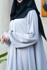 Zoom Front Zipper with Maxi Style Abaya